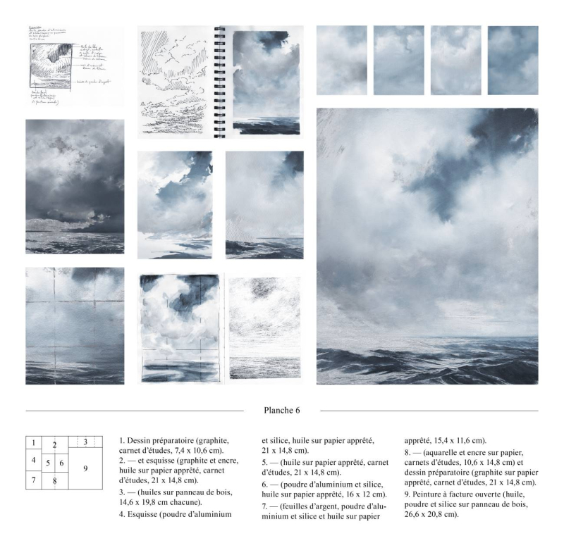 Planche 6 : Chloé Persillet, Recompositions définitives en atelier.