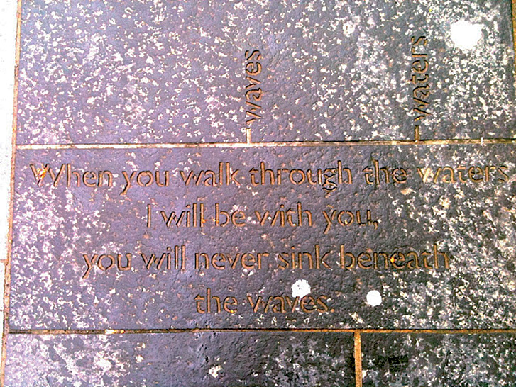 Pavement poetry, Inverness 