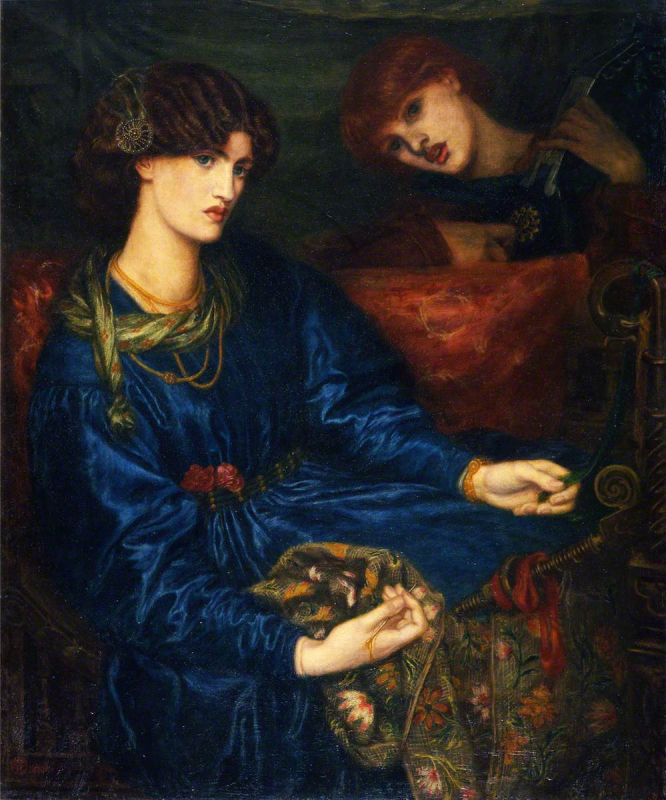 Fig. 4 – Dante Gabriel Rossetti, Mariana, 1870, huile sur toile 