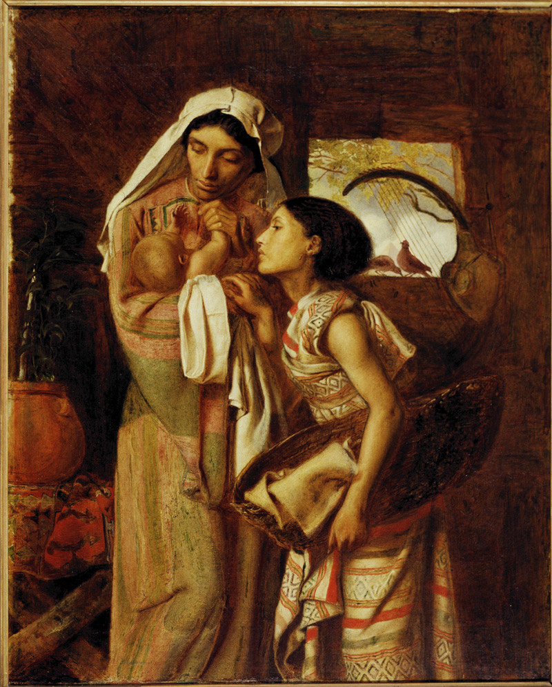 Fig. 6 – Simeon Solomon, The Mother of Moses, 1860, huile sur toile 